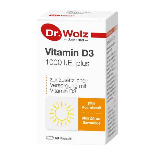 Vitamin D3 1000 I.E. plus Dr.Wolz Kapseln - 2