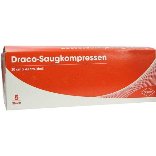 SAUGKOMPRESSEN steril 20x40 cm Draco - 1