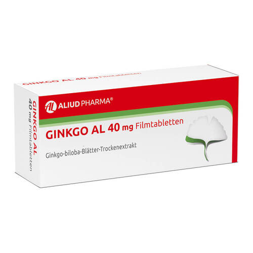 Ginkgo AL 40 mg Filmtabletten - 1