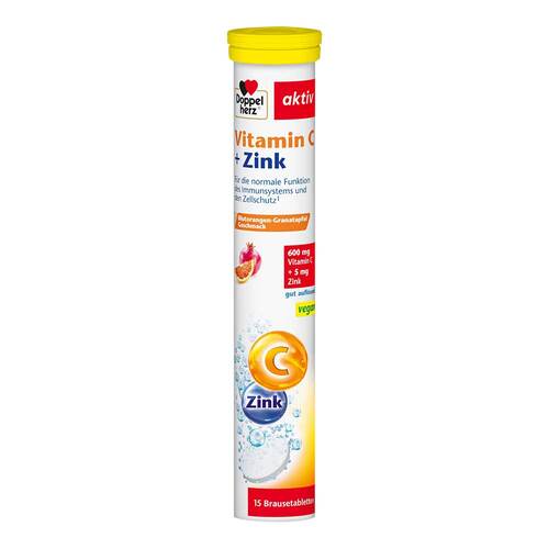Doppelherz Vitamin C + Zink Brausetabletten - 1