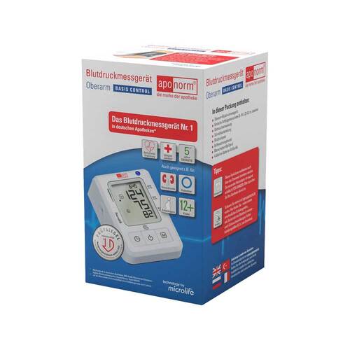 Aponorm Blutdruckmessger&auml;t Basis Control Oberarm - 2