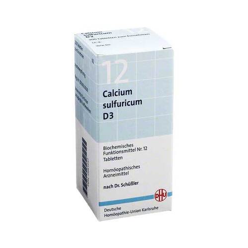 Biochemie Dhu 12 Calcium sulfuricum D 3 Tabletten - 1