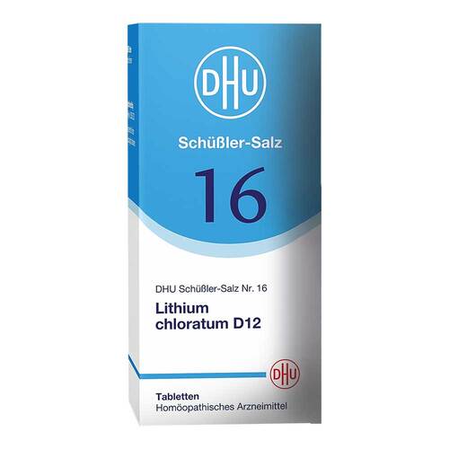 Biochemie Dhu 16 Lithium chloratum D 12 Tabletten - 1