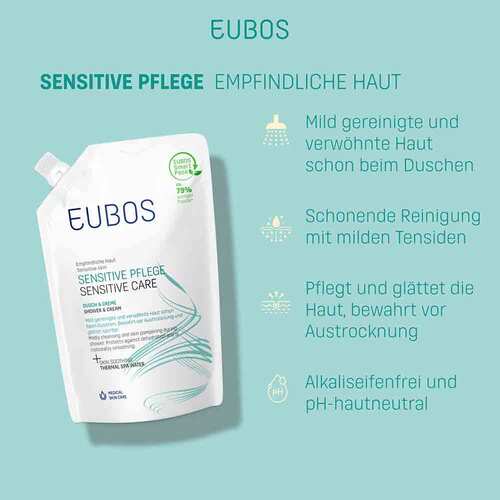 Eubos Sensitive Dusch &amp; Creme Nachf&uuml;llbeutel  - 3