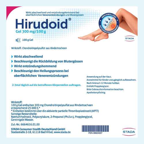 Hirudoid Gel 300 mg / 100 g - 2
