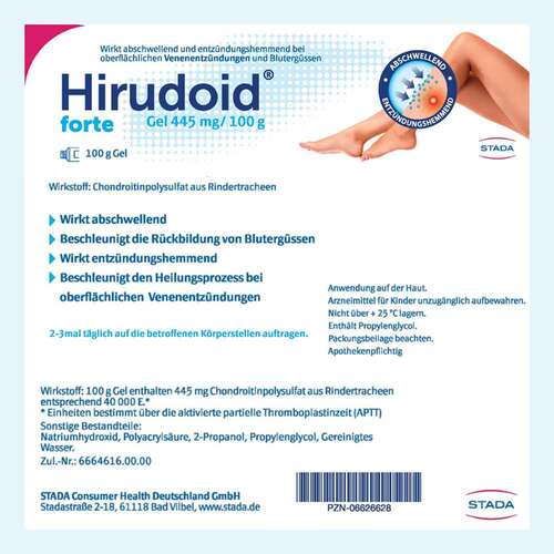 Hirudoid forte Gel 445 mg / 100 g - 2