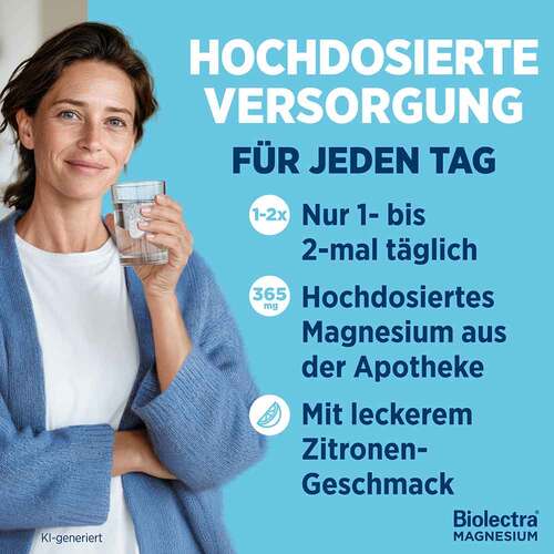 Biolectra Magnesium 365 mg fortissimum Zitrone - 3