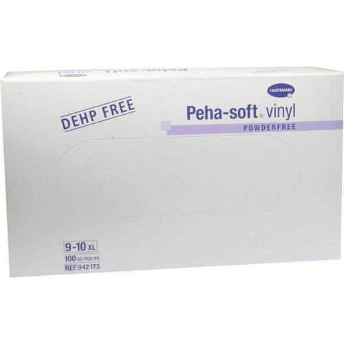 Peha-Soft Vinyl Untersuchungshandschuhe unste.puderfrei XL - 1
