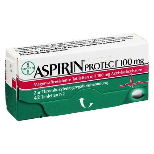 Aspirin Protect 100 mg magensaftresistent Tabletten - 1