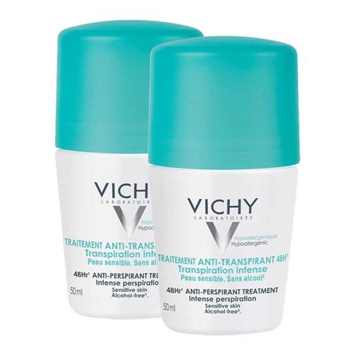 Vichy Deo Roll-on Antitranspirant 48h Doppelpack - 1