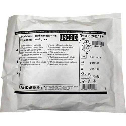 Urosid Urindr.System2l 120 cm Schl.nadelf.Vent.senk. - 1