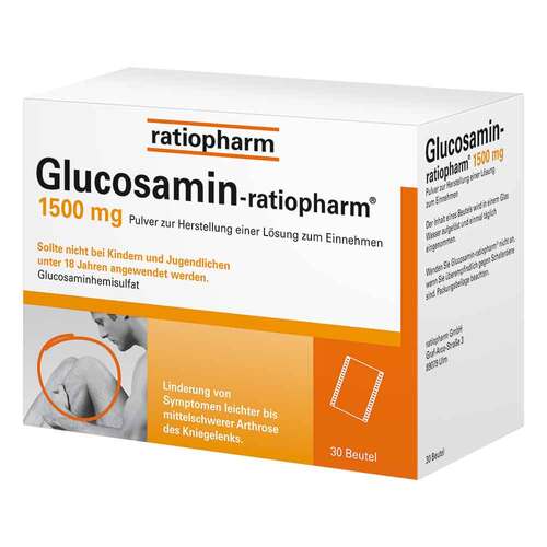 Glucosamin-Ratiopharm 1500 mg Pulver zur H.e.L.zum Einnehmen  - 1