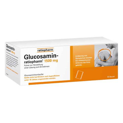 Glucosamin-Ratiopharm 1500 mg Pulver zur H.e.L.zum Einnehmen  - 1
