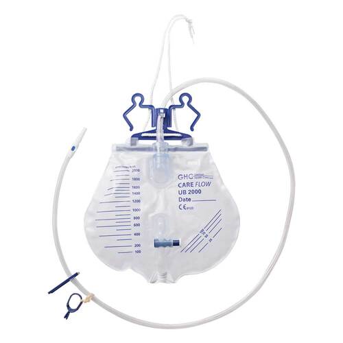 Bettbeutel 2000 ml 120 cm steril UB2000-120 - 1