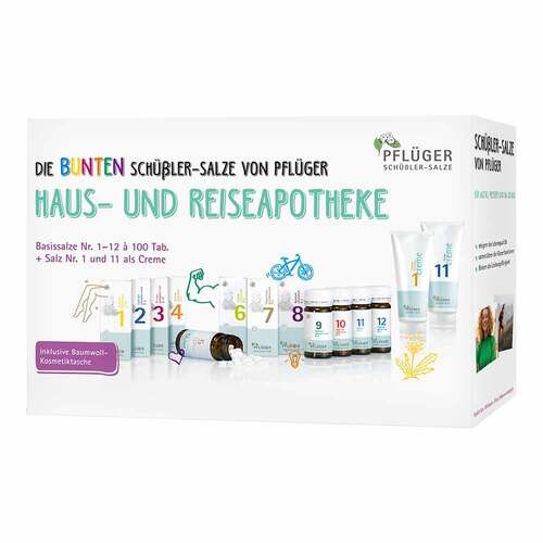 Haus / Reiseapotheke 1-12 Tabletten + 1+11 Creme - 1