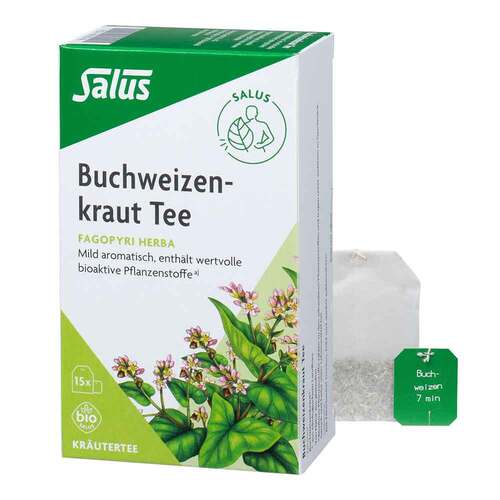 Buchweizenkraut Tee Fagopyri herba Bio Salus Fbeutel  - 1