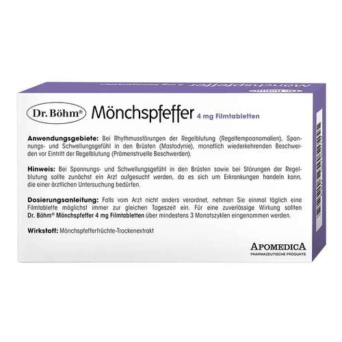 DR.B&Ouml;HM M&ouml;nchspfeffer 4 mg Filmtabletten - 2