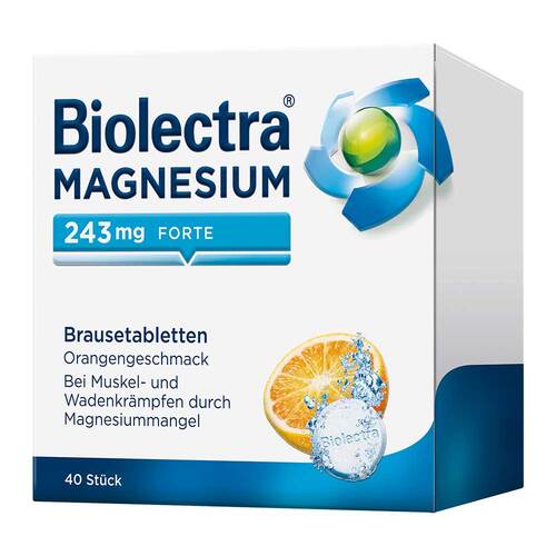 Biolectra Magnesium 243 mg forte Orange Brausetab. - 1