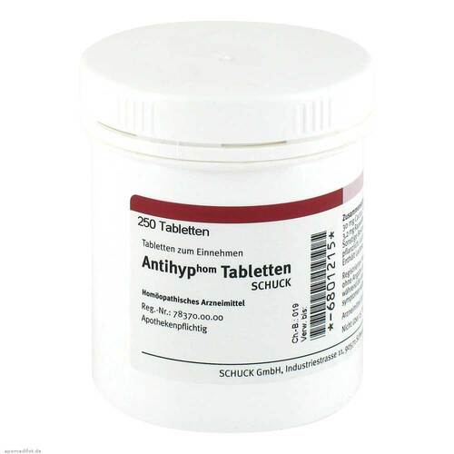 ANTIHYP Tabletten Schuck - 1