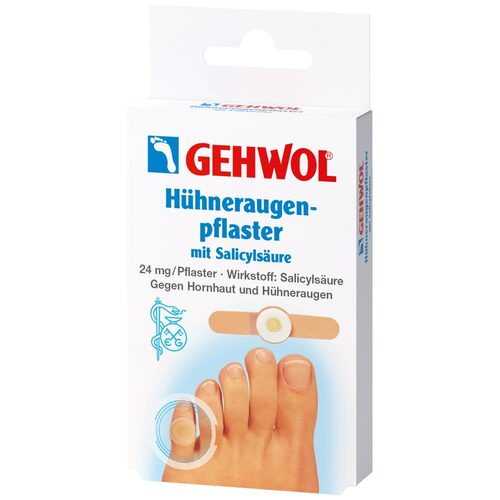 Gehwol H&uuml;hneraugenpflaster mit Salicyls&auml;ure - 1