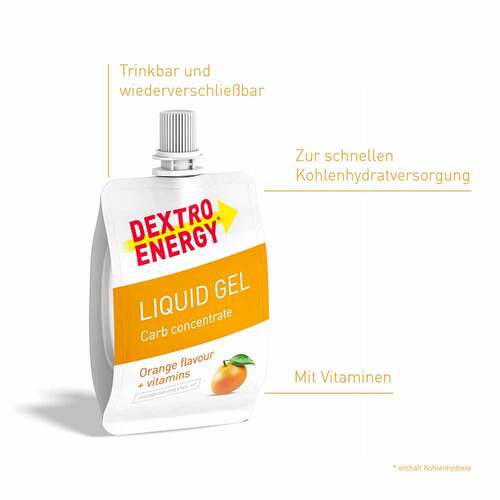 Dextro Energy Sports Nutr.Liquid Gel Orange - 2