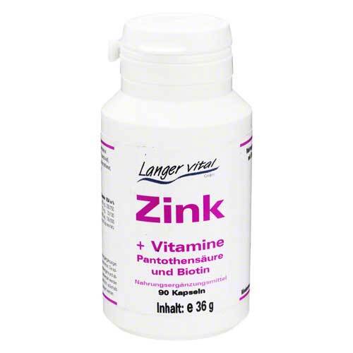 Zink + VIT.B5+Biotin Kapseln - 1