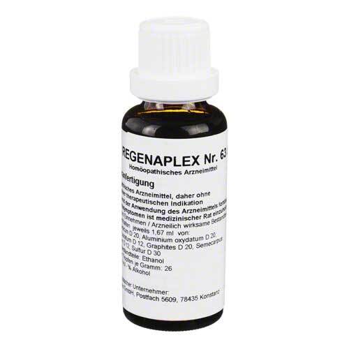 Regenaplex Nr.63 b Tropfen zum Einnehmen - 1