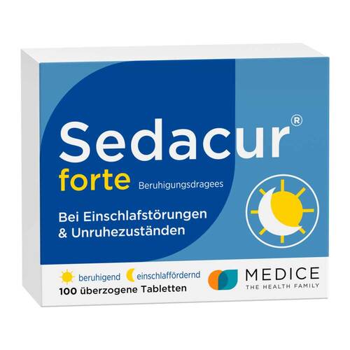 Sedacur forte Beruhigungsdragees - 1