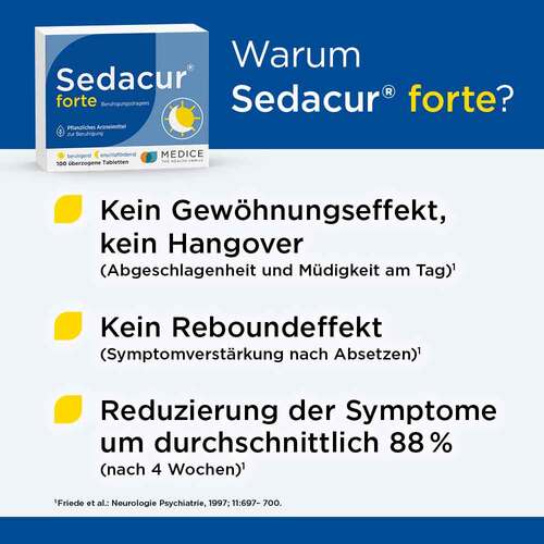 Sedacur forte Beruhigungsdragees - 3