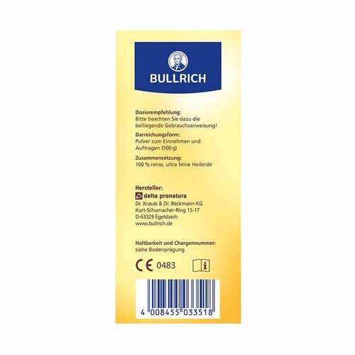 Bullrich Heilerde Pulver zum Einnehmen und Auftragen - 5