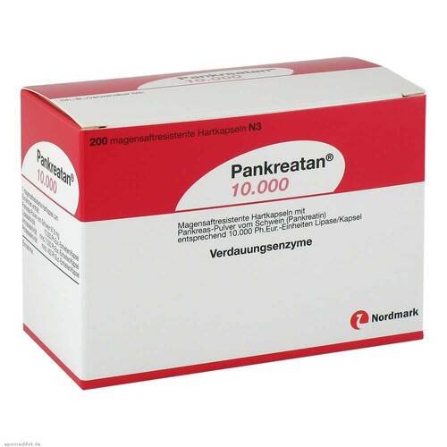 Pankreatan 10.000 magensaftresistente Hartkapseln - 1