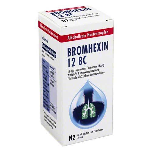 Bromhexin 12 BC Tropfen zum Einnehmen - 1