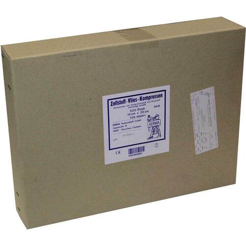 Zellstoff Vlies Kompressen unsteril 10x20 cm - 1