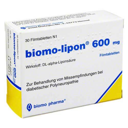 Biomo-lipon 600 mg Filmtabletten - 1