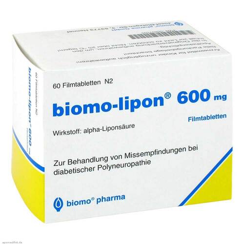 Biomo-lipon 600 mg Filmtabletten - 1