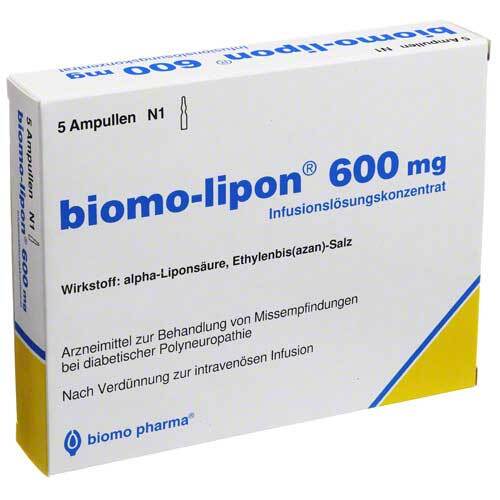 Biomo-lipon 600 mg Ampullen - 1