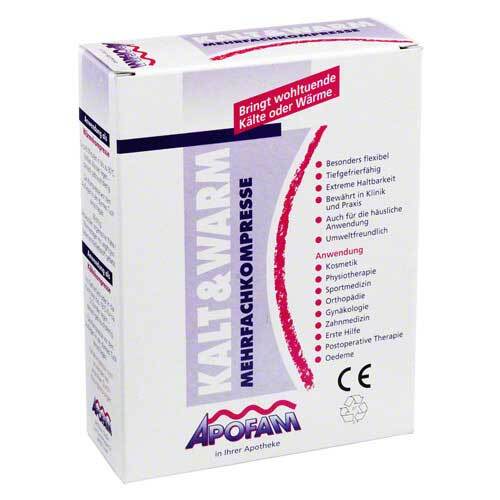 APOFAM Kalt Warm Kompresse 12x28 cm - 1