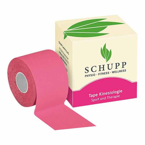 SCHUPP Tape Kinesiologie 5 cmx5 m rot - 1