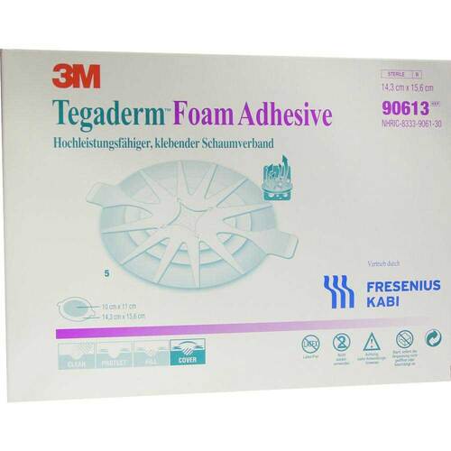 TEGADERM Foam Adhesive FK 14,3x15,6 cm oval 90613 - 1