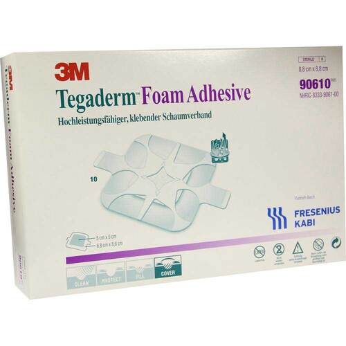 TEGADERM Foam Adhesive FK 8,8x8,8 cm 90610 - 1