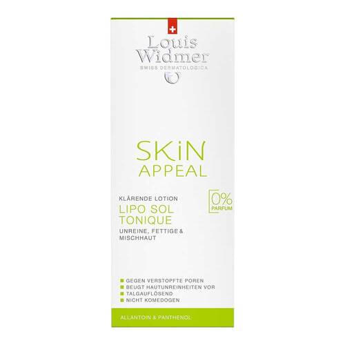 Widmer Skin Appeal Lipo Sol Tonique ohne P. - 1