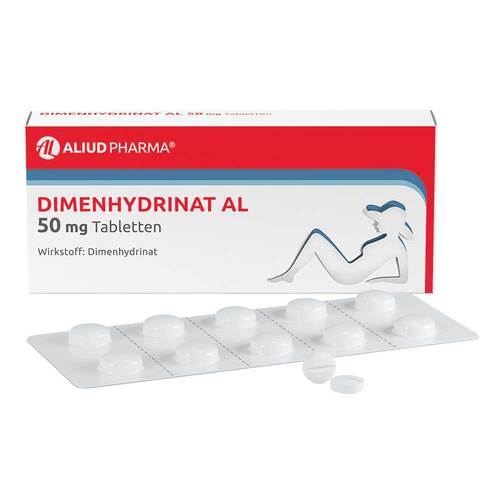 Dimenhydrinat AL 50 mg Tabletten - 1