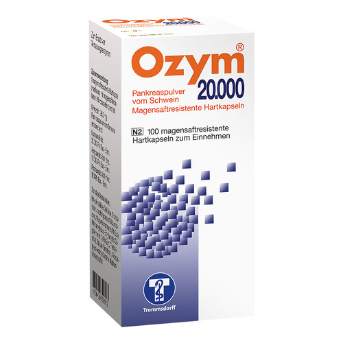 Ozym 20.000 Hartkapseln magensaftresistent  - 1