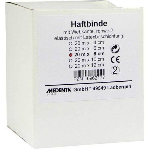 HAFTBINDE elastisch 8 cmx20 m - 1