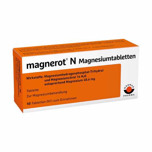 Magnerot N Magnesiumtabletten - 1