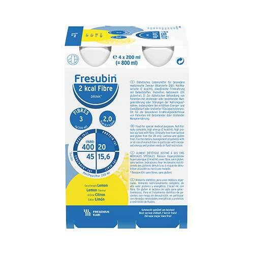 Fresubin 2 kcal Fibre Drink Lemon Trinkflasche - 1