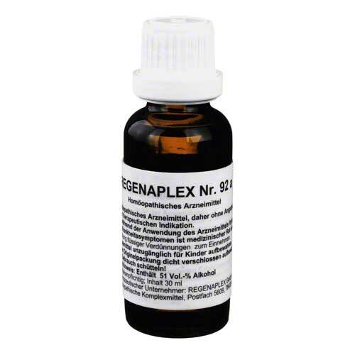 Regenaplex Nr.92 a Tropfen zum Einnehmen - 1