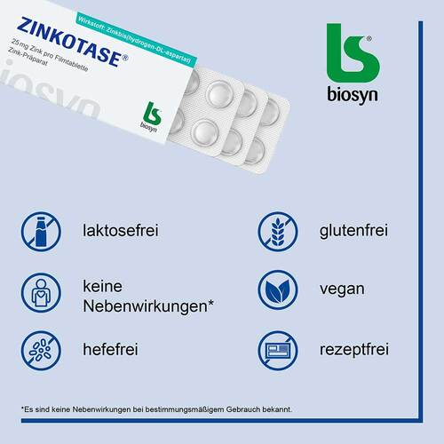 Zinkotase Filmtabletten - 3
