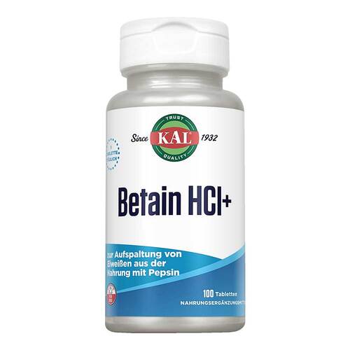 Betain Hcl + 250 mg Kal Tabletten - 1