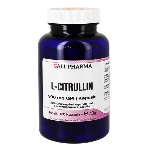 L-Citrullin 500 mg Gph Kapseln - 1